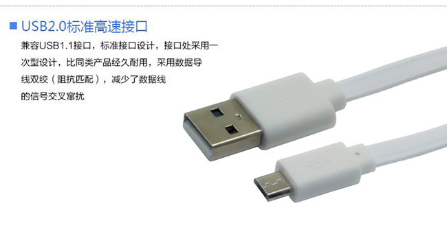 USB2.0 扁线
