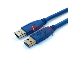 USB 3.0 移动硬盘数据线 延长线 AM转AM 连接线高速传输