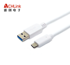 USB3.1数据线 type c转3.0 A公数据线 正反插typec数据线 厂家