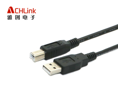 USB2.0打印机线 A公对B公数据线 优质黑色白色打印机线
