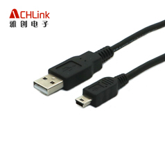 迷你USB数据线 AM TO MINI 5P USB CABLE 数据线