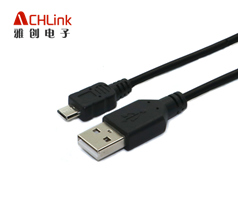 MICRO USB数据线 充电宝连接线 普通黑色数据线