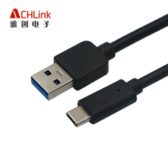 Type-C转USB3.0 AM头数据线