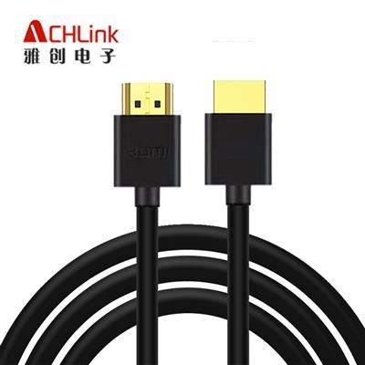 厂家供应 音频视频线HDMI 2.0 4K*2K高清线 电视 投影机连接线