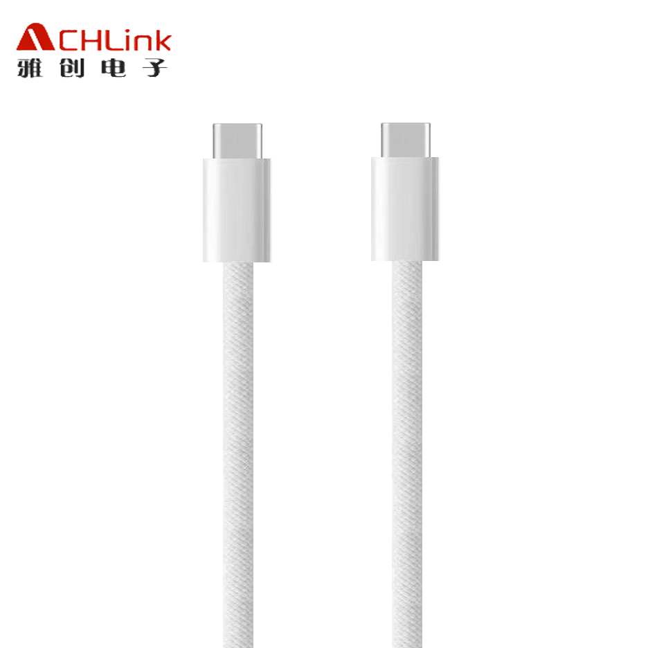 2023 Wholesale Cheap Cable Fast Charging Type C to Type C USB 2.0 Transfer Braided High Quality Raw